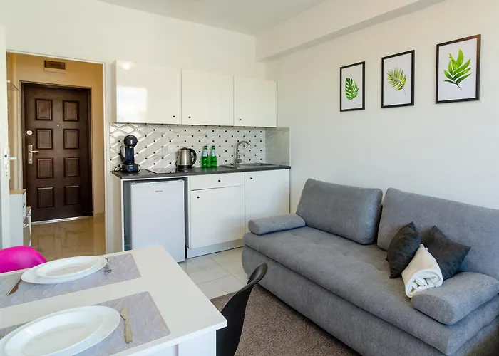 Holidayhomepl Slavia New 601 Z Balkonem Przy Plazy דירה